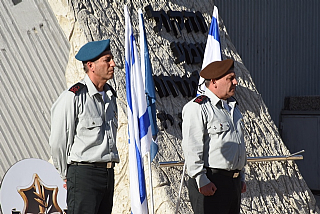 טקס חילוף ר' אגף הקשר והתקשוב בראשות הרמטכ"ל