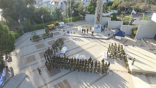 סיום מסע גיבוש גדוד קשר מטכ"ל 383