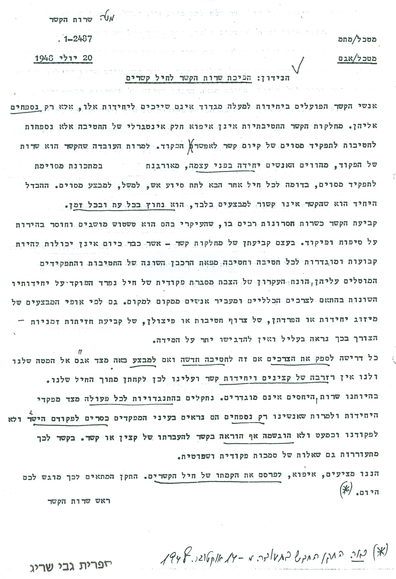 חיל קשרים