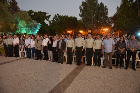 טקס ההתייחדות עם חללי חייל הקשר והתקשוב